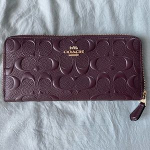 Large Coach wallet